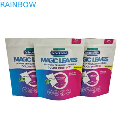 Fabrik-Cutsom gedruckte Plastik-Stand-up-Tasche wieder verschließbare Plastiktüten mit Logo-Druck