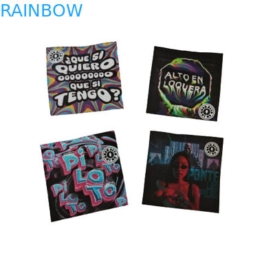 Geruchsfeste wieder verschließbare Probenbeutel mit klarem Fenster Pulverververpackung Kunststoffbeutel