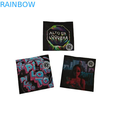 Geruchsfeste wieder verschließbare Probenbeutel mit klarem Fenster Pulverververpackung Kunststoffbeutel