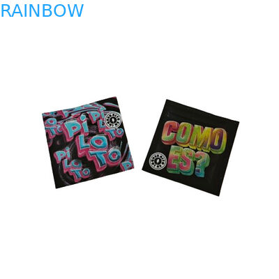 Geruchsfeste wieder verschließbare Probenbeutel mit klarem Fenster Pulverververpackung Kunststoffbeutel