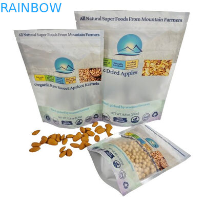 Großhandel Maßgeschneiderte wiederverschließbare Plastiktüten Teeverpackung Stehen Tasche Zip Lock Tasche