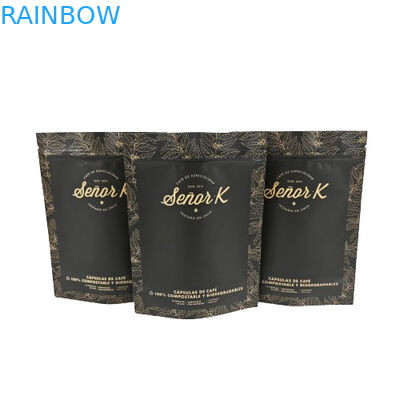 Großhandel Maßgeschneiderte wiederverschließbare Plastiktüten Teeverpackung Stehen Tasche Zip Lock Tasche