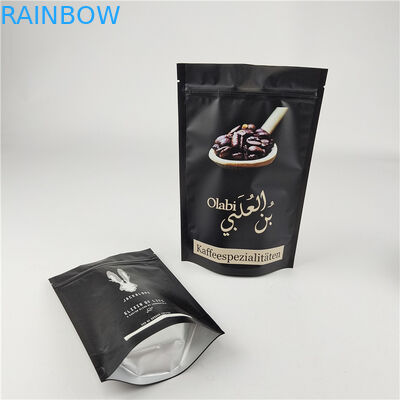 Lamierte Aluminiumfolie Ziplock Stehen Sie auf Tasche Digitales Drucken