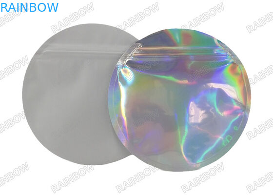 Geruchsdichtes Ziplock-Die-Cut-Mylar-Taschen speziell geformt für Gummi-Cookie-Verpackungen