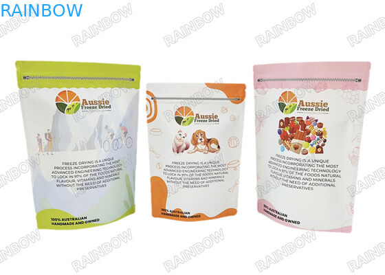 Maßgeschneiderte Druck-Stand-Up-Tea-Tasche Lebensmittelverpackung Aluminiumfolie Mylar Tasche