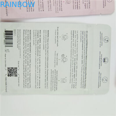 Neues Design, angepasste Größe und Farben verfügbar Flachbeutel Verpackung für Lebensmittelverpackungen