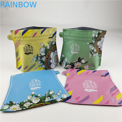 Customized Logo Matte Finish Heat Seal Lebensmittelverpackungsmaterial Aluminiumfolie Snack-Tasche Verpackung