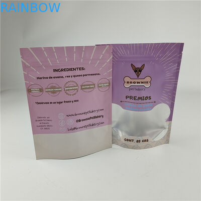 Top Qualität Custom Logo gedruckt glatte Aufbewahrung Verpackung Plastikfolie Tasche für Haustierfutter
