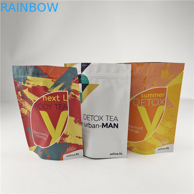 Top Qualität Custom Logo gedruckte Lebensmittel-Grade Stand-up Taschen für Snack-Tasche Verpackung mit Reißverschluss