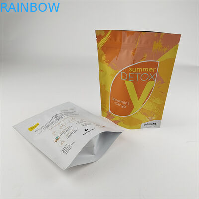 Top Qualität Custom Logo gedruckte Lebensmittel-Grade Stand-up Taschen für Snack-Tasche Verpackung mit Reißverschluss