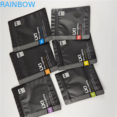 Top Qualität Custom Logo gedruckt Drei Seiten Siegel Taschen für Zahnpflege Verpackung mit umweltfreundlichem und sicherem Material