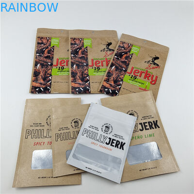 Fabrik Großhandel Mautgedruckte wieder verschließbare Feuchtigkeitsdichte laminierte Aluminiumfolie Mylar-Beutel