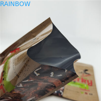 Fabrik Großhandel Mautgedruckte wieder verschließbare Feuchtigkeitsdichte laminierte Aluminiumfolie Mylar-Beutel