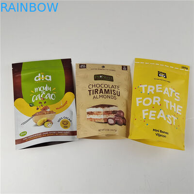 Hochwertiges digitaler Druck PE wiederverwendbarer Reißverschluss Tasche Kunststoff Stand Up Mylar Taschen