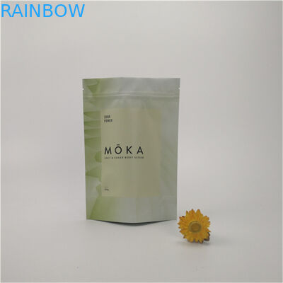 Werbeanzeige Hochwertige wiederverschließbare Feuchtigkeitsdichte laminierte Aluminiumfolie Mylar Taschen Bad Salz Verpackung Tasche