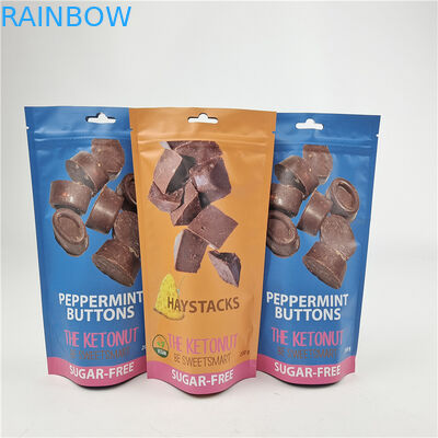 Top Qualität Custom Logo gedruckt Advanced Lamination Stand Up Zipper Taschen für Snack Bag Verpackung