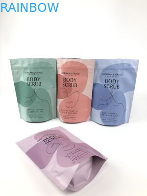 Stand-up-Body-Scrub-Tasche anpassbare kosmetische Verpackungstasche in verschiedenen Größen