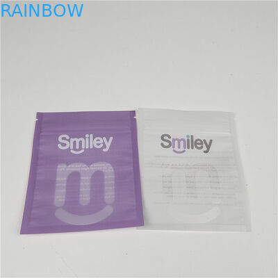 Klarer Zahn Aligner Mylar Drei Seiten versiegelte Plastiktüten Verpackung undicht und feuchtigkeitsdicht