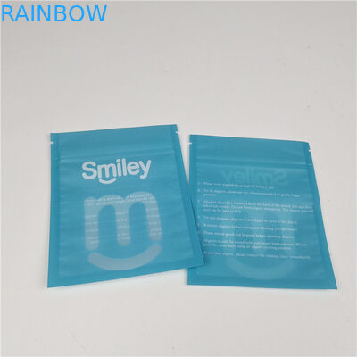 Klarer Zahn Aligner Mylar Drei Seiten versiegelte Plastiktüten Verpackung undicht und feuchtigkeitsdicht