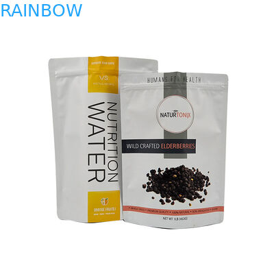 Farbeffekt Glanz- oder matte Teebeutel Verpackung in wieder verschließbaren Stehbeuteln