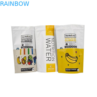 Farbeffekt Glanz- oder matte Teebeutel Verpackung in wieder verschließbaren Stehbeuteln