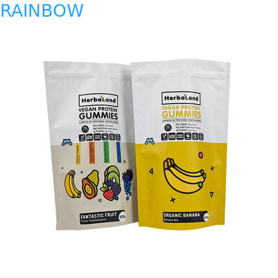 Farbeffekt Glanz- oder matte Teebeutel Verpackung in wieder verschließbaren Stehbeuteln