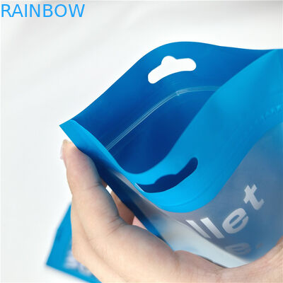 Qualitätssicherung Dreiseitige Dichtungsbeutel für Zahnpflege Verpackungen mit individueller Größe und undichtem Material