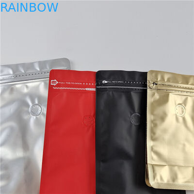 Werbeaufträge auf Bestellung Akzeptiert Snacksack Verpackung mit Reißverschluss und hochtemperaturbeständigkeit