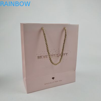 Qualitätssicherung Individuelle Papiertüten zum Einkaufen mit Logo-Druck Biologisch abbaubare Papiertüte