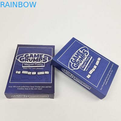 Akzeptiert bis zu 10 Farben verfügbar Custom Logo gedruckt Rechteckige glänzende Papierbox Verpackung