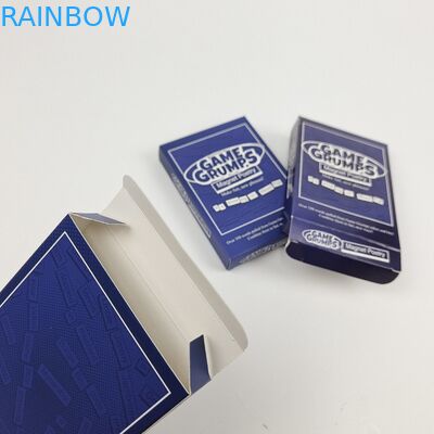 Akzeptiert bis zu 10 Farben verfügbar Custom Logo gedruckt Rechteckige glänzende Papierbox Verpackung