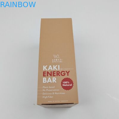 Einfach zusammenklappbare Karton-Einzelhandel Displays Gummies Süßigkeiten Verpackung Papierbox