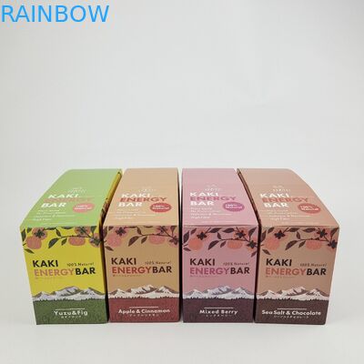 Einfach zusammenklappbare Karton-Einzelhandel Displays Gummies Süßigkeiten Verpackung Papierbox