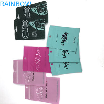 Einfache Tränenlinie Drei Seiten versiegelte Mylar-Verpackungstüte mit Reißverschluss