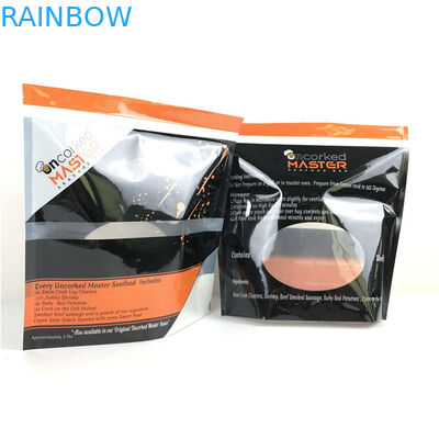 Matte Aluminiumfolie Stehen Sie auf Tasche Ziplock Gravure Druck kundenspezifische Farbe