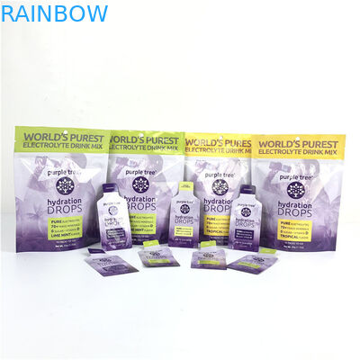 10 Farben Custom Matte Aluminiumfolie Stehen Sie auf Tasche Ziplock Doypack Tasche für Lebensmittel