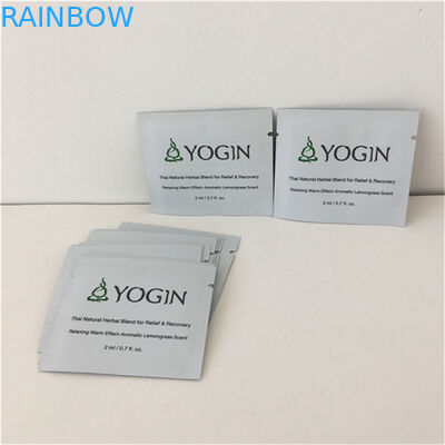 Öko-freundliche Mylar Drei Seiten versiegelte Tasche mit Reißverschluss