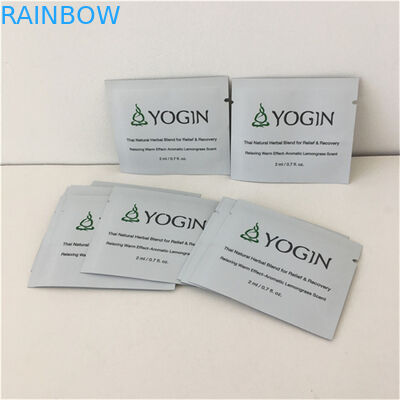 Öko-freundliche Mylar Drei Seiten versiegelte Tasche mit Reißverschluss