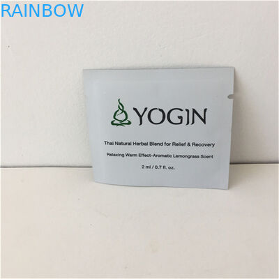 Öko-freundliche Mylar Drei Seiten versiegelte Tasche mit Reißverschluss