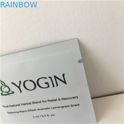 Öko-freundliche Mylar Drei Seiten versiegelte Tasche mit Reißverschluss