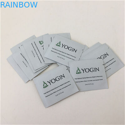 Öko-freundliche Mylar Drei Seiten versiegelte Tasche mit Reißverschluss