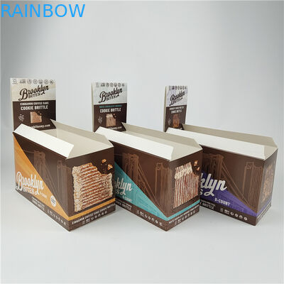 Recyclingfähige Klappkarton-Anzeigebücher Einzelhandelsgeschäftsregal Papier-Anzeigebücher