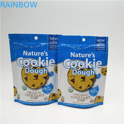 10 Farben Aufstehen Reißverschlussbeutel MOPP/VMPET/PE Material für Snackverpackungen