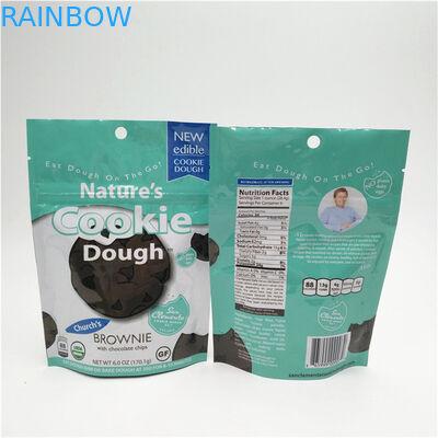 10 Farben Aufstehen Reißverschlussbeutel MOPP/VMPET/PE Material für Snackverpackungen