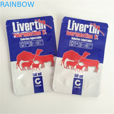 Individuell angepasste Größe Lamierte Aluminiumfolie Mylar-Taschen Beutel Verpackung Lagerung