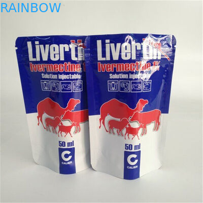 Individuell angepasste Größe Lamierte Aluminiumfolie Mylar-Taschen Beutel Verpackung Lagerung