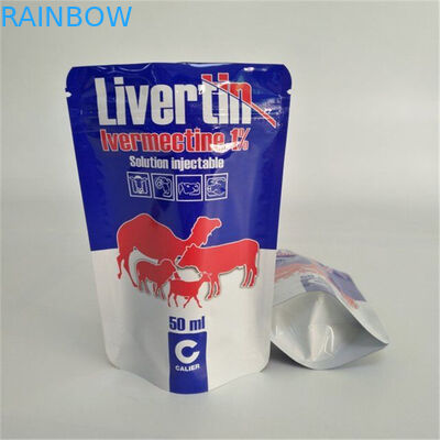 Individuell angepasste Größe Lamierte Aluminiumfolie Mylar-Taschen Beutel Verpackung Lagerung