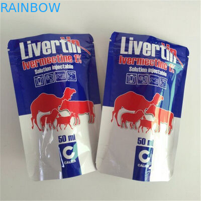 Individuell angepasste Größe Lamierte Aluminiumfolie Mylar-Taschen Beutel Verpackung Lagerung