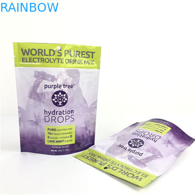 Hot Custom Logo Glanz Finish Individuelle Größe und Design Bedürfnisse Aluminiumfolie Mylar Doypack