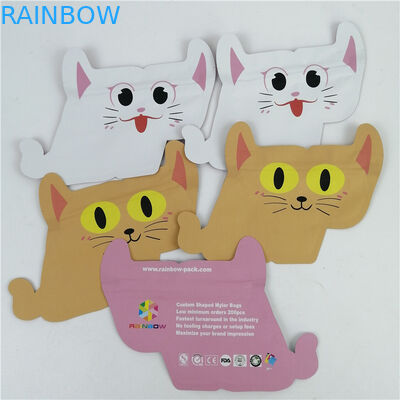 Top Qualität Custom Logo gedruckt Advanced Special Shape Verpackung Plastikfolie Tasche